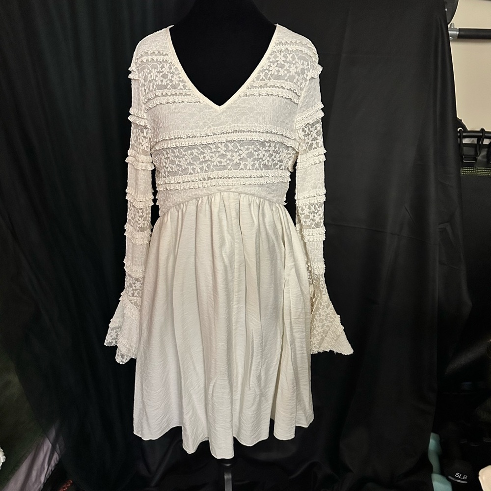 SHEIN Cream Dress